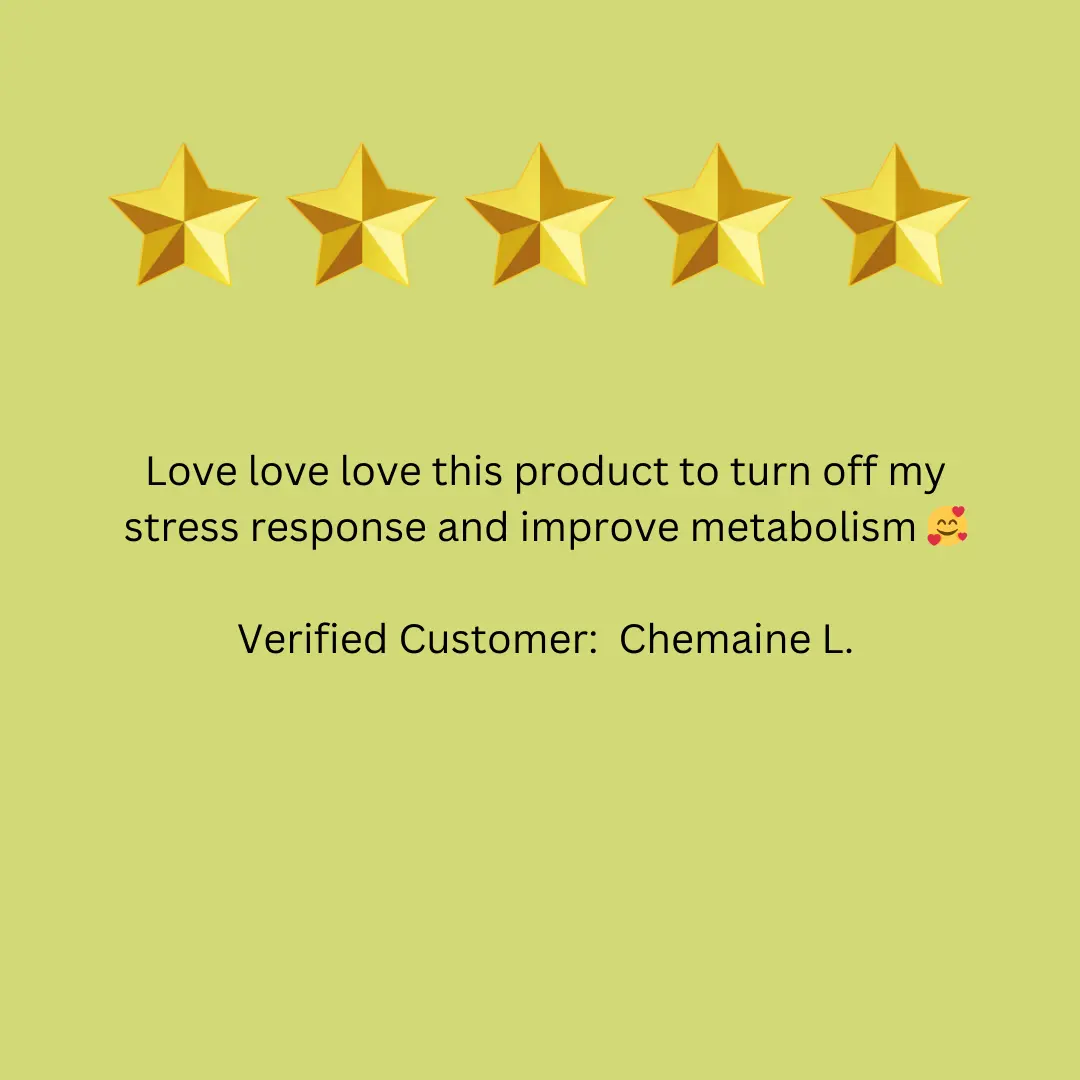 5-star review — Chemaine L.